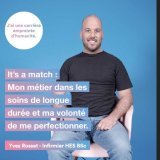 Le Valaisan Yves Rosset est l'un des six visages choisis au niveau suisse pour promouvoir les soins de longue durée